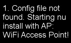 first instruction screen for connecting to your wifi