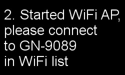 second instruction screen for connecting to your wifi