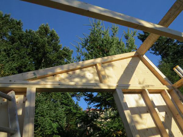 modular roof construction gable end framing